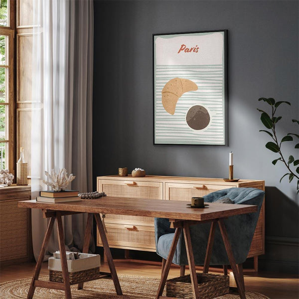 Quadro - Parisian Breakfast (1 Part) Vertical