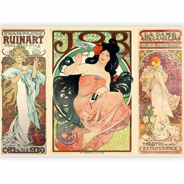 Carta da parati - Alphonse Mucha Women's