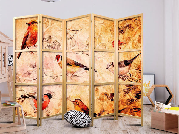 Paravento giapponese - Bird Radio