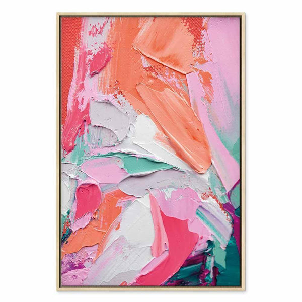 Quadro - Energetic Colors - Abstract Composition with Intense Colors