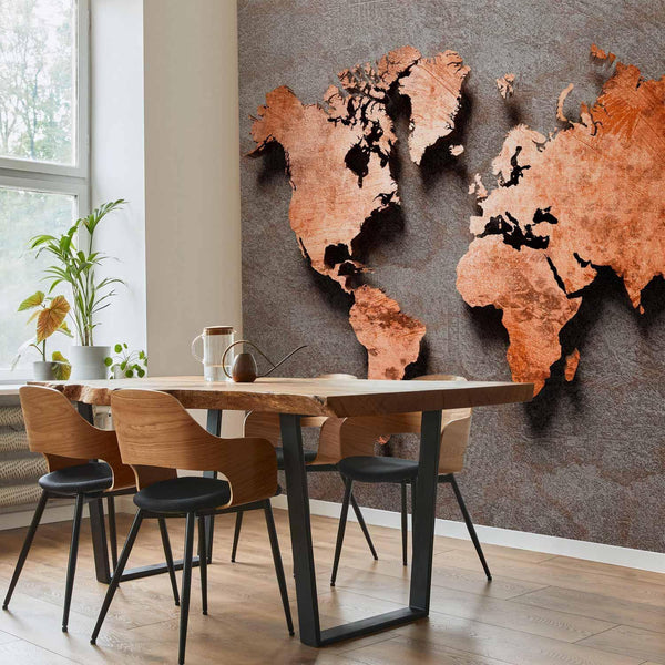 Carta da parati - Copper Map