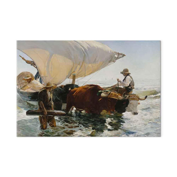 Quadro - Joaquín Sorolla y Bastida – The Return from Fishing