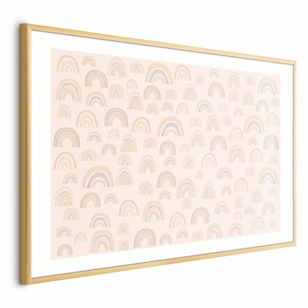 Poster - Pastel Rainbows