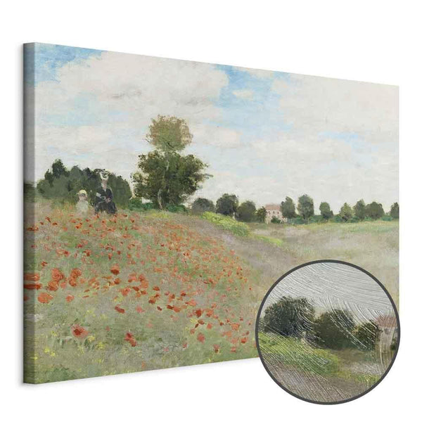 Quadro - Claude Monet – Poppy Field near Argenteuil