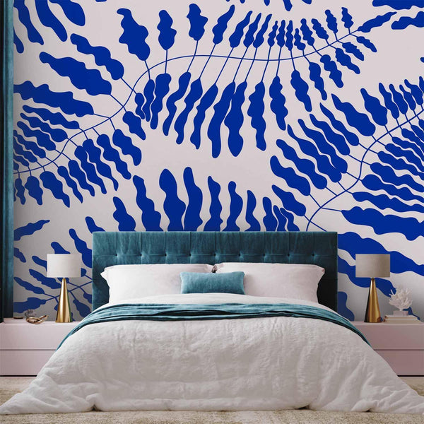 Carta da parati - Blue Fern