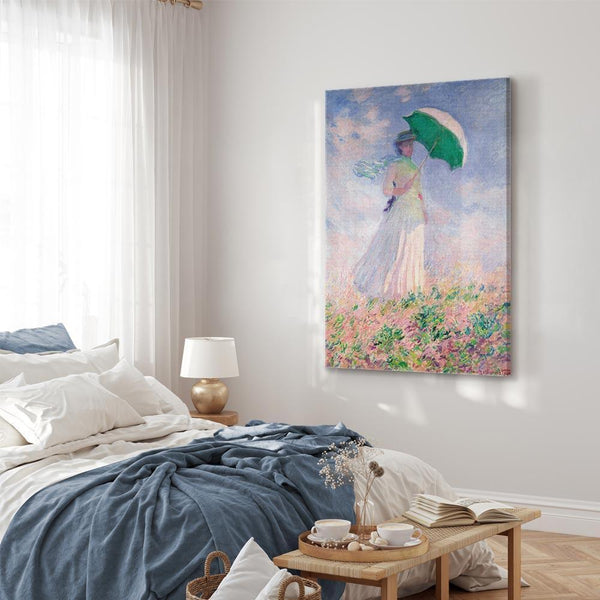 Quadro - Claude Monet – Woman with a Parasol, facing right