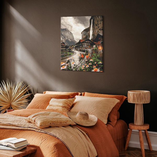 Quadro fai da te - Swiss town
