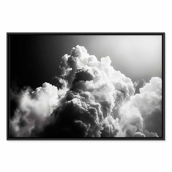 Quadro - Clouds Like from Dreams: Let the Sun Illuminate Your Day – A Visual Feast