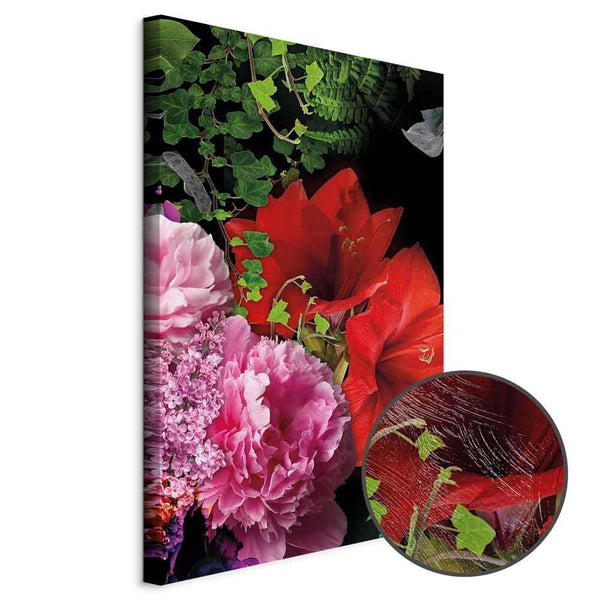 Quadro - Floral Symphony (1 Part) Vertical