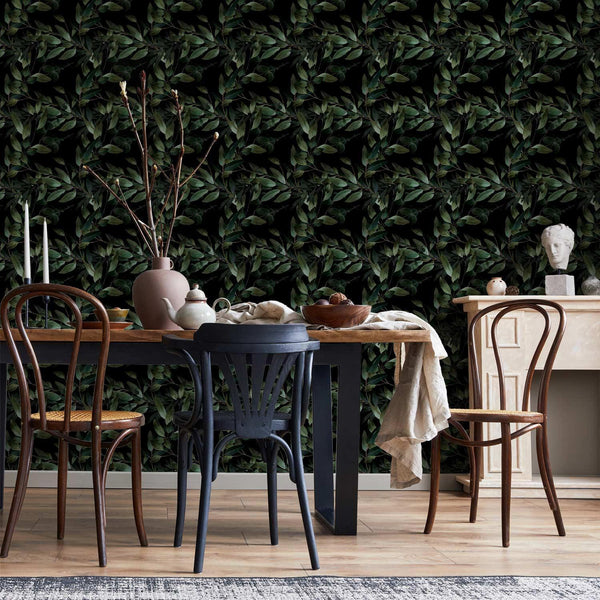 Tappezzeria murale - Winged Green