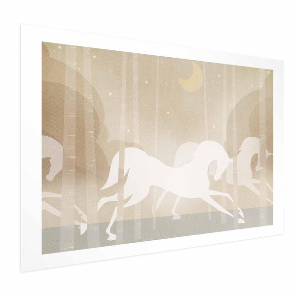 Poster - Galloping Horses
