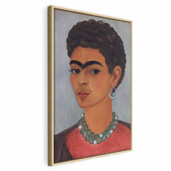 Quadro - Frida Kahlo – Self-Portrait with Curly Hair