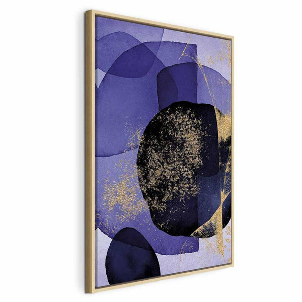 Quadro - Purple Kaleidoscope (1 Part) Vertical