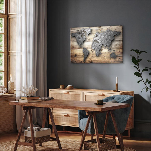 Quadro - Silver World