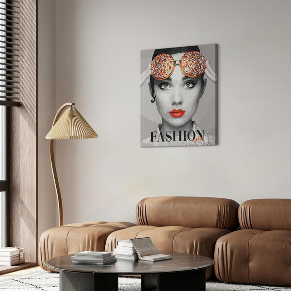 Quadro fai da te - Fashion Girl
