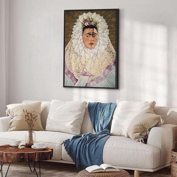 Quadro - Frida Kahlo – Self-Portrait as a Tehuana (Diego on My Mind)