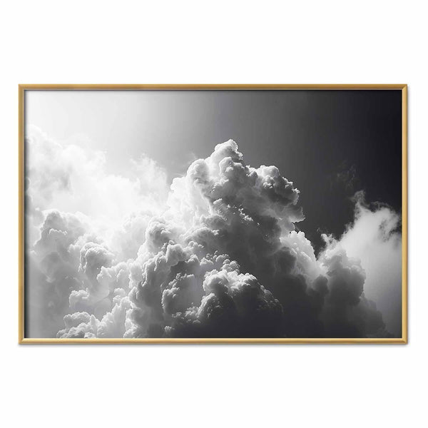 Poster - Extraordinary Phenomenon: The Sun Illuminating Dark Clouds