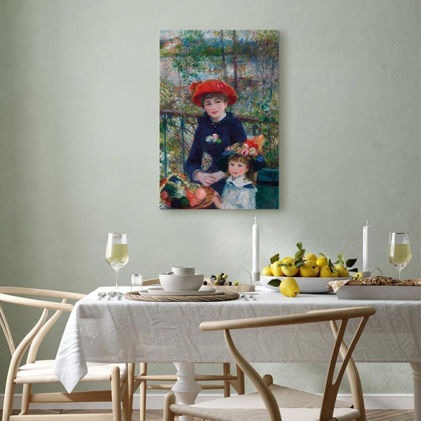 Quadro - Pierre-Auguste Renoir – Two Sisters (On the Terrace)