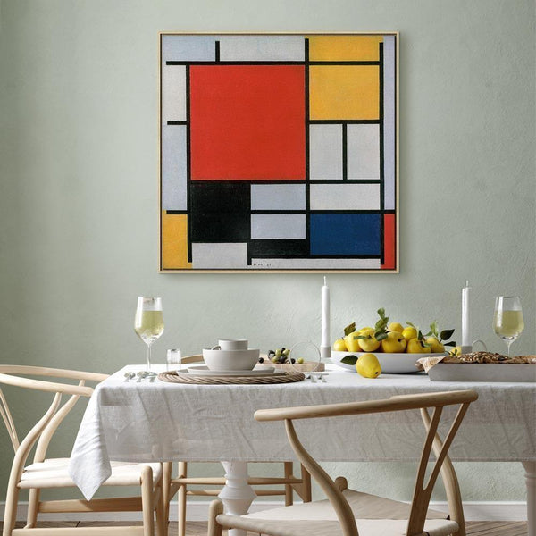 Quadro - Piet Mondrian – Composition with red, yellow blue and black