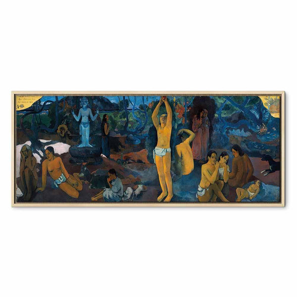Quadro - Paul Gauguin – Where Do We Come From? What Are We? Where Are We Going?