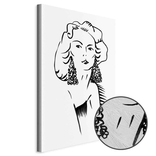 Quadro - Romantic Blonde (1 Part) Vertical