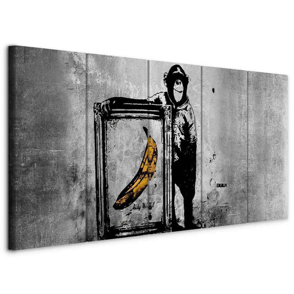 Quadro - Banksy: Monkey with Frame