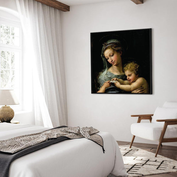 Quadro - Rafael Santi – The Virgin of the Rose