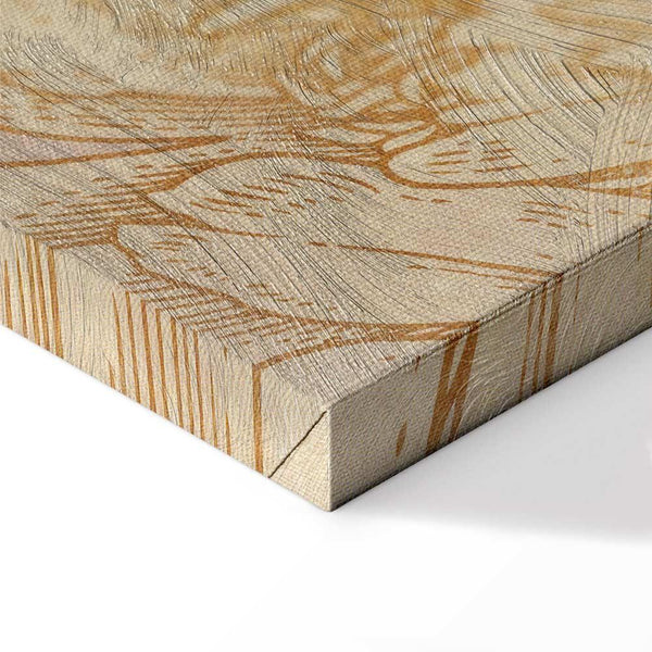 Quadro - Golden Mosaic of Nature (1 Part) Wide