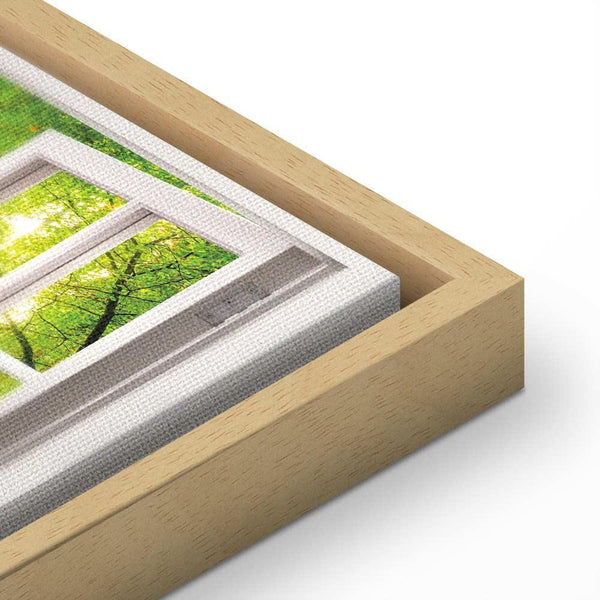 Quadro - Window: View on Forest