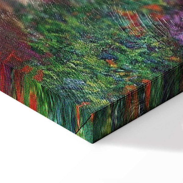 Quadro - Claude Monet – A Pathway in Monet's Garden