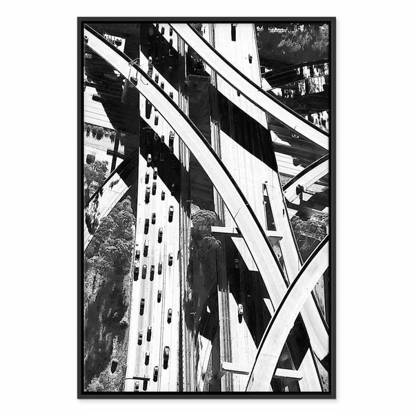 Quadro - City Geometry (1 Part) Vertical