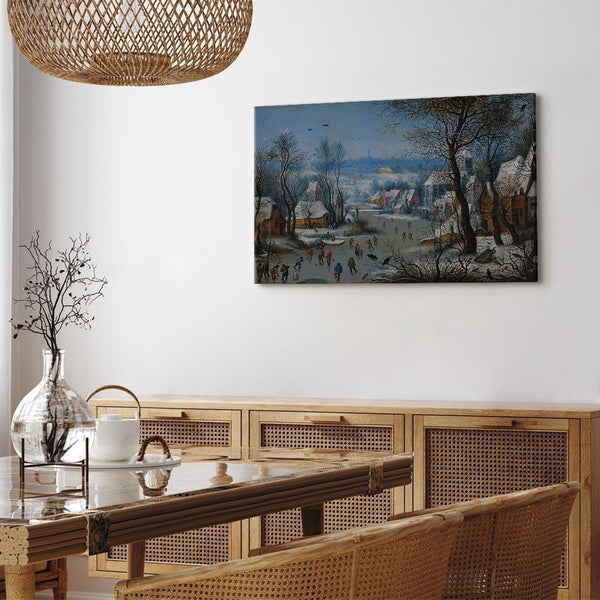 Quadro - Pieter Brueghel the Younger – Winter Landscape with a Bird Trap