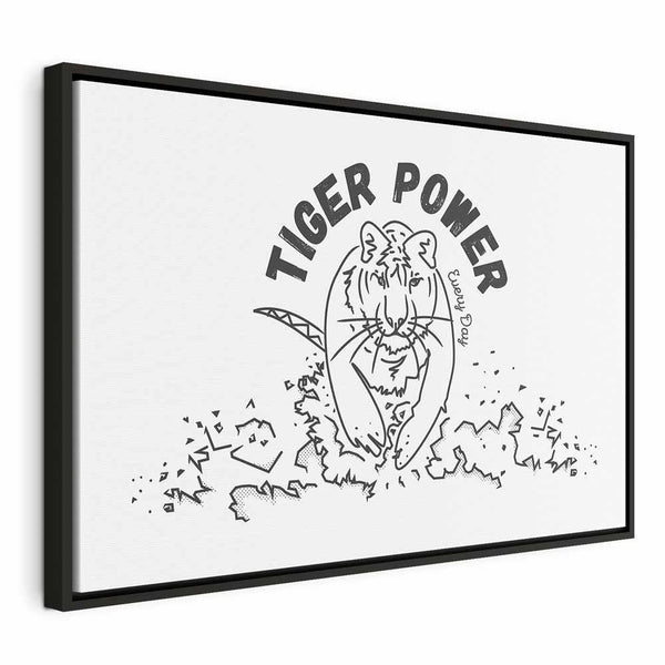 Quadro - Tiger Power (1 Part) Wide
