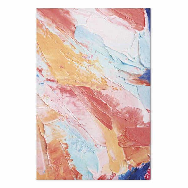 Poster - Colorful Harmony - dynamic color transitions in pastel tones