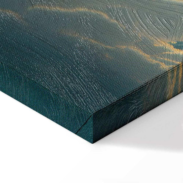Quadro - Last Breath of the Day: Clouds Illuminated by Evening Glow
