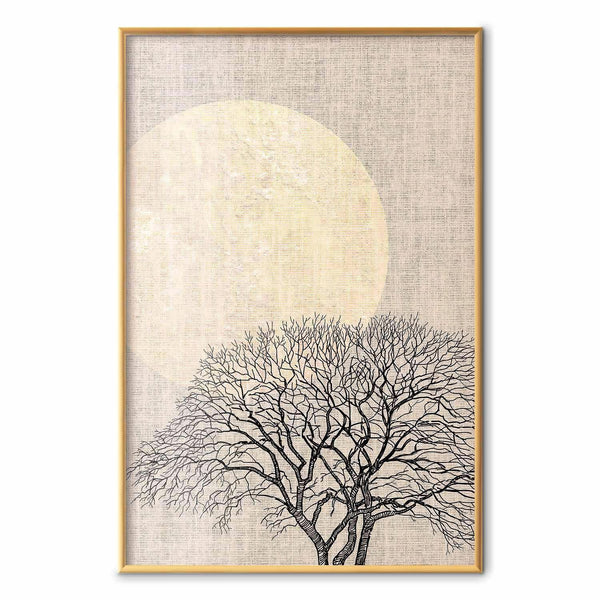 Poster - Morning Full Moon
