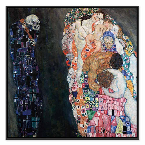 Quadro - Gustav Klimt – Death and Life