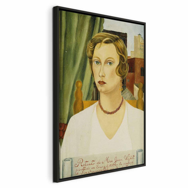 Quadro - Frida Kahlo – Portrait of Mrs Jean Wight