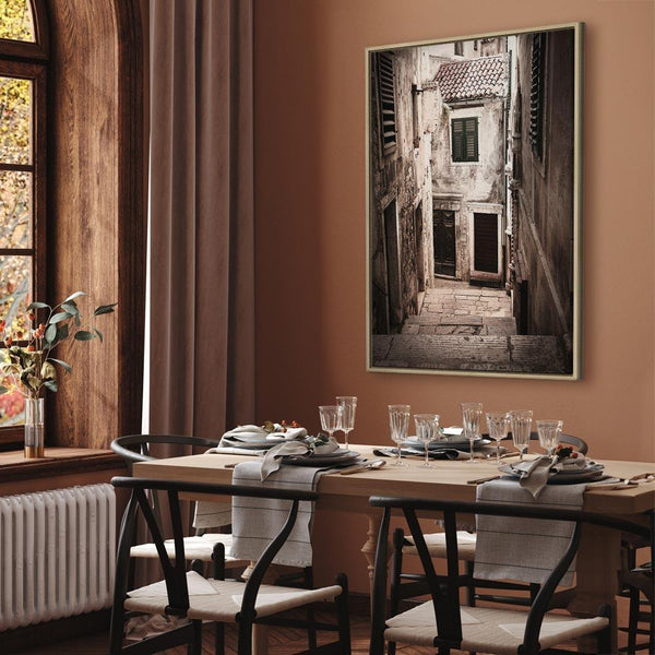 Quadro - Retro Alley (1 Part) Vertical