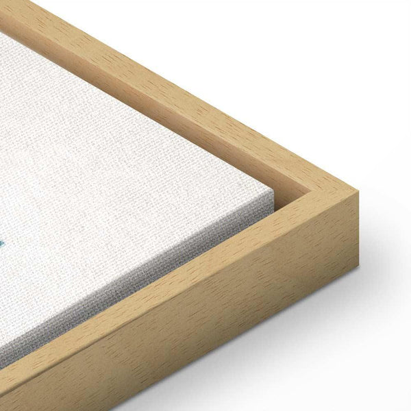 Quadro - Simple Blue (1 Part) Vertical