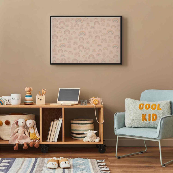 Quadro - August Sky - Various Sizes of Rainbows in Calm Colors