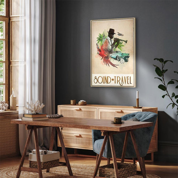 Quadro - Sound Travel (1 Part) Vertical