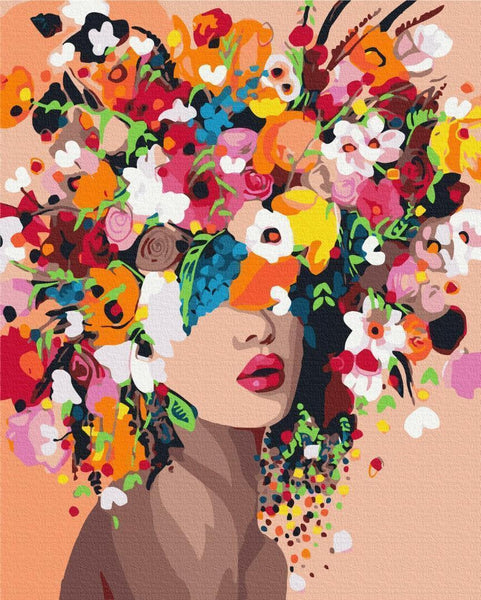 Quadro fai da te - Flower fairy