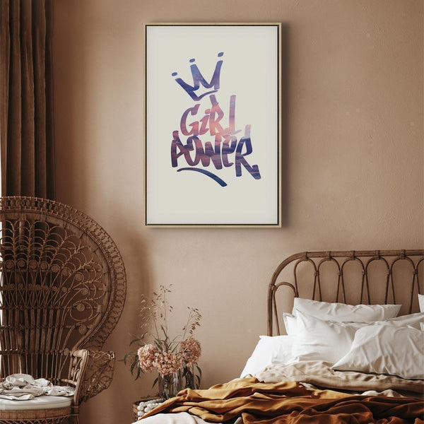 Quadro - Girl Power (1 Part) Vertical