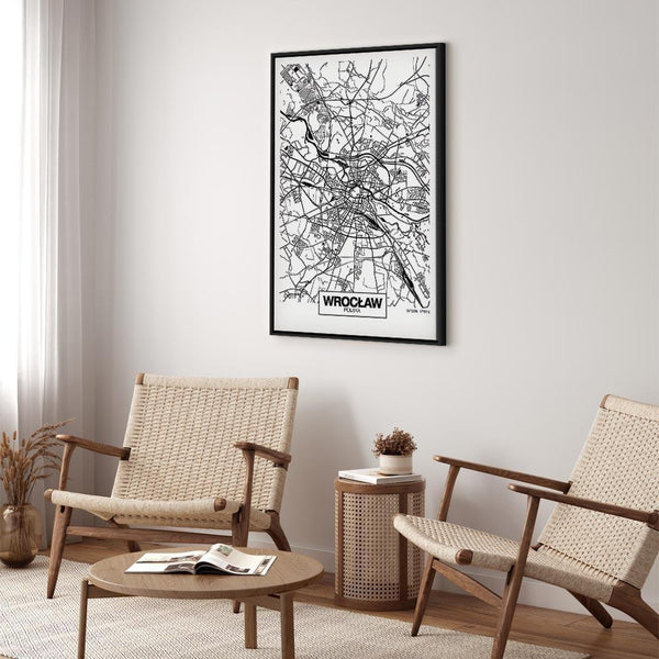 Quadro - City Plan: Wroclaw (1 Part) Vertical