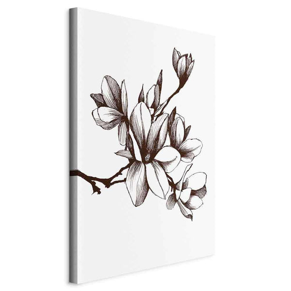 Quadro - Renaissance Magnolias (1 Part) Vertical