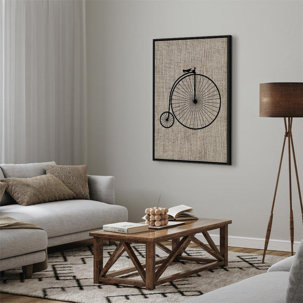 Quadro - Vintage Bicycle (1 Part) Vertical