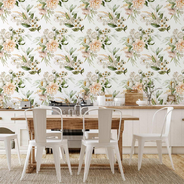 Tappezzeria murale - Flowers in the Clouds