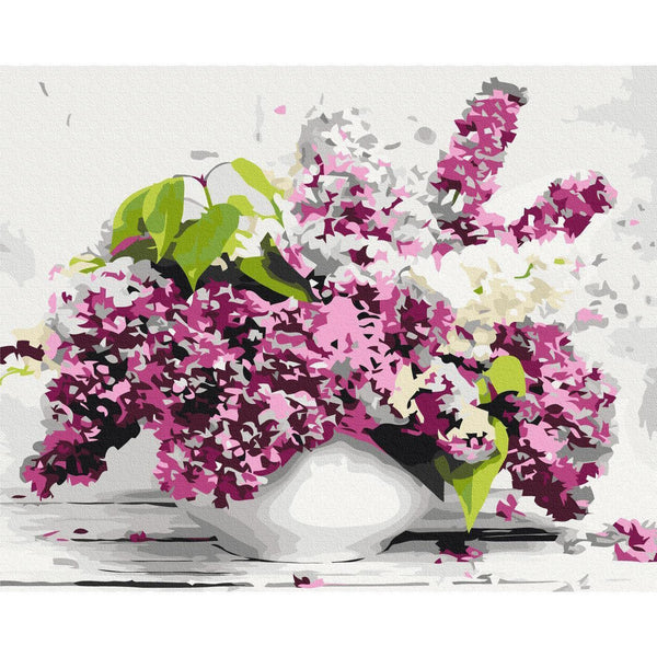 Quadro fai da te - Vase and Flowers