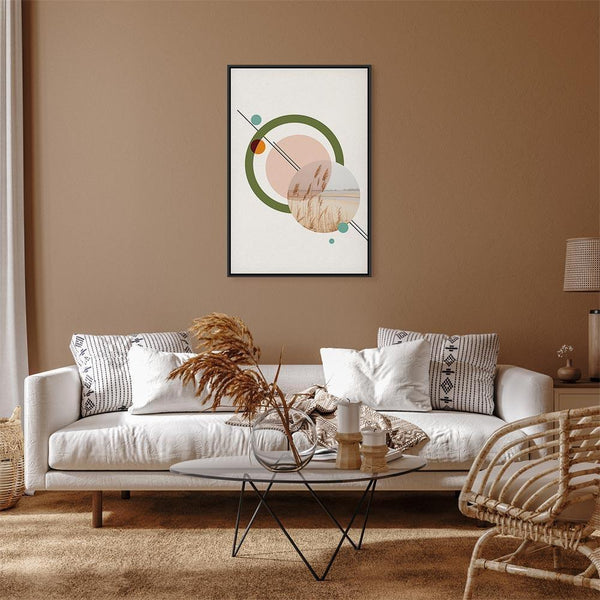Quadro - Geometric Landscape (1 Part) Vertical